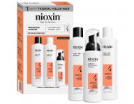 Sada pre silne rednce farben vlasy Nioxin System 4 Trial Kit No.4