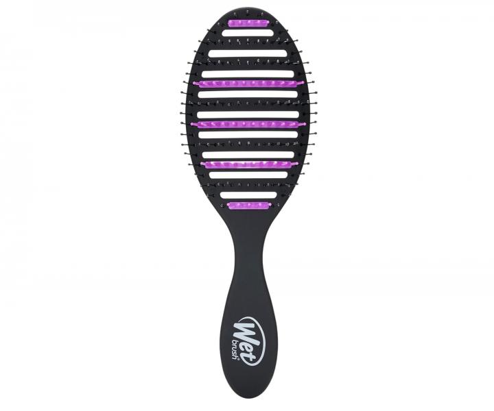 Kefa na rozesvanie a fkanie vlasov Wet Brush Speed Dry Refresh + Extend - fialovo-ierny