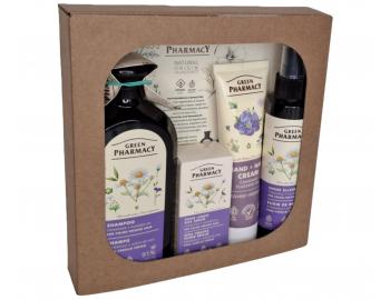 Darekov sada pre farben vlasy s harmanekom a anovm olejom Green Pharmacy