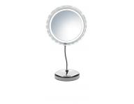 Kozmetick zrkadlo s osvetlenm Sibel Stockholm round - 5x zvovacie