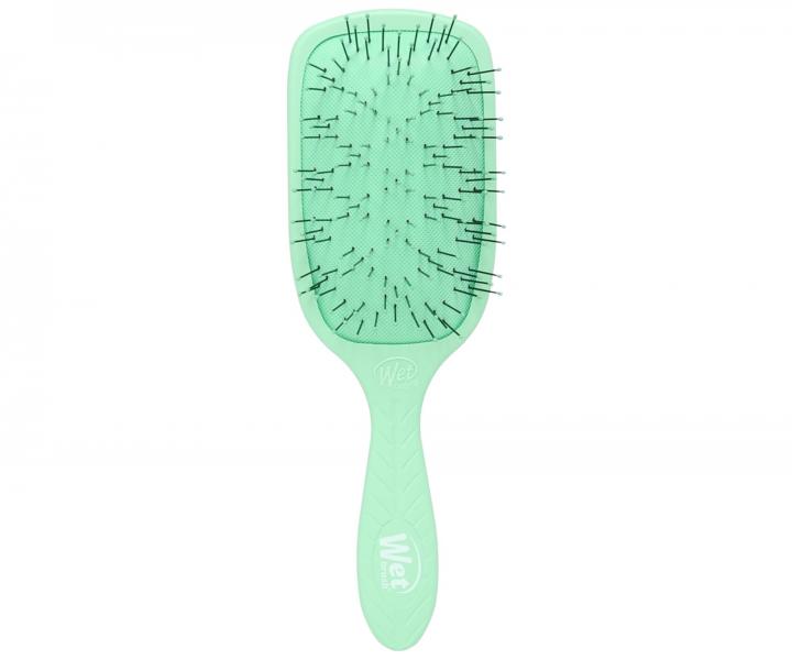 Kefa na rozesvanie hustch vlasov Wet Brush Go Green Thick Hair Paddle Detangler - pistciovo zelen