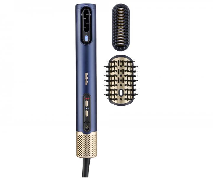 Multifunkn teplovzdun kefa na vlasy BaByliss Air Wand 3in1 AS6550E - 1600 W, tmavo modr
