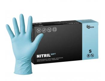 Nitrilov� rukavice Espeon Nitril Soft - 100 ks, modr�, ve�kos� S