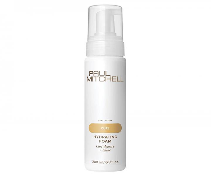 Termoochrann pena na hydratciu vlnitch a kueravch vlasov Paul Mitchell Curl Hydrating Foam - 200 ml