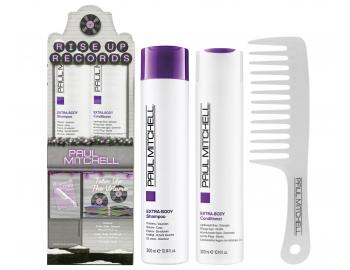 Darekov sada pre objem vlasov Paul Mitchell Extra-Body Trio + hrebe zadarmo