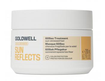 Intenz�vne regenera�n� maska ​​pre vlasy vystaven� slnku Goldwell Dualsenses Sun Reflects 60sec Treatment - 200 ml
