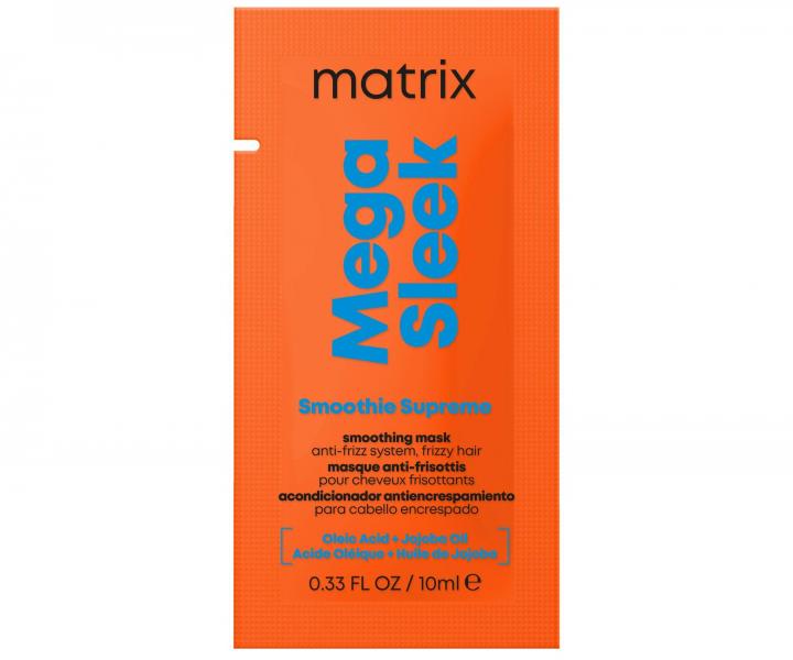 Uhladzuj�ca maska pre nepoddajn� vlasy Matrix Mega Sleek Smoothie Supreme Smoothing Mask - 10 ml (bonus)