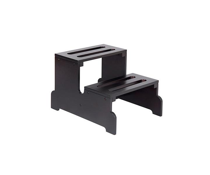 Dvojstupov dreven schodk PROXI Weelko ST-01