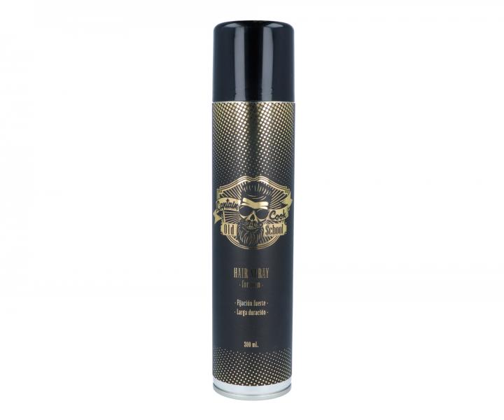 Pnsky lak na vlasy so silnou fixciou Captain Cook Old School Hair Spray - 300 ml