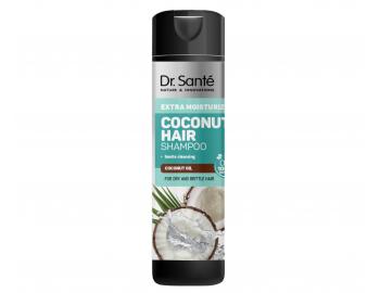 Hydratan ampn pre krehk a such vlasy Dr. Sant Coconut - 250 ml
