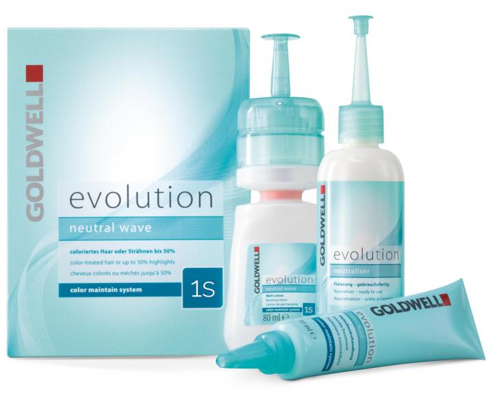 Trval preparcie pre tnovan alebo do 30% melrovan vlasy Goldwell Evolution 1s