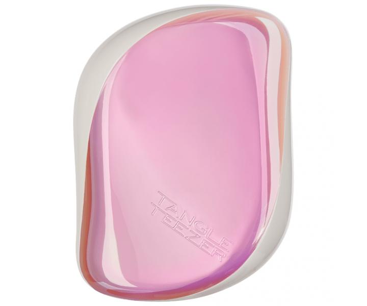 Kefa na vlasy Tangle Teezer Compact Holographic - d�hovo ru�ov�