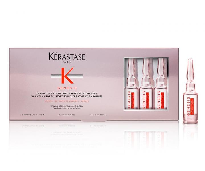 Intenz�vna k�ra pre vlasy so sklonom k padaniu K�rastase Genesis - 10 x 6 ml