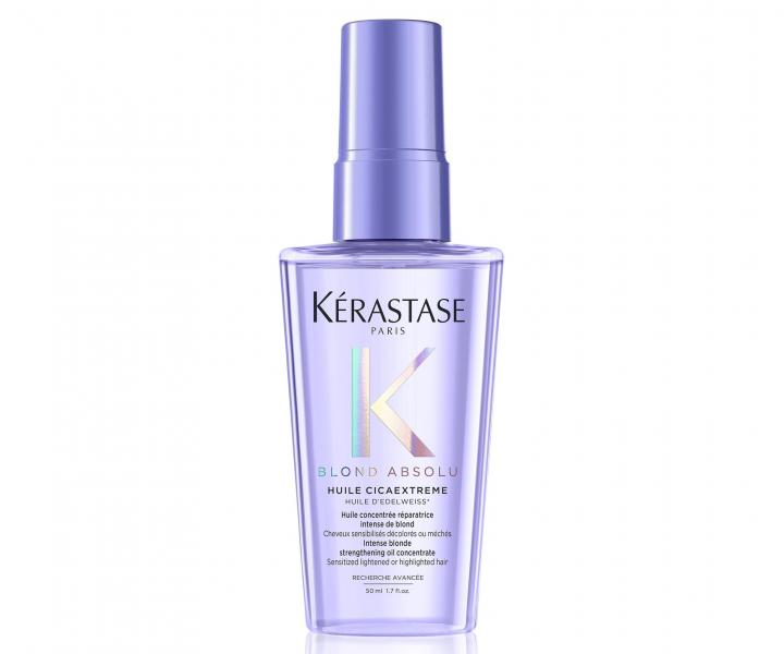 Vy�ivuj�ci olej pre posilnenie blond vlasov K�rastase Blond Absolu Huile Cicaextreme - 50 ml
