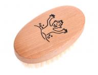 Detsk masna kefa z bukovho dreva s prrodnmi tetinami Keller 369 22 11 - 93 x 51 mm