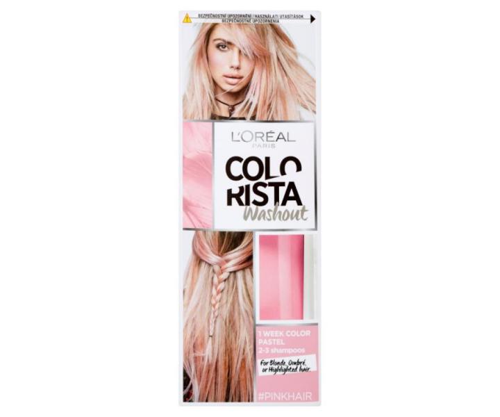 Vymvajci sa farba Loral Colorist Washout Pink Hair - ruov