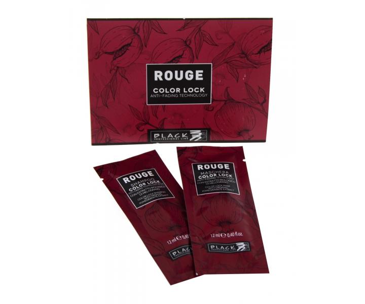 �amp�n a maska pre farben� vlasy Black Rouge Color Lock - 2 x 12 ml
