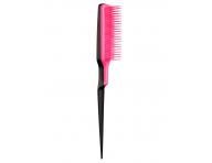 Tuprovac kefa na vlasy Tangle Teezer Back combing - Pink Embrace, ierna/ruov