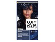 Permanentn farba na vlasy Loral Colorist Permanent Gel Blue Black - modroierna