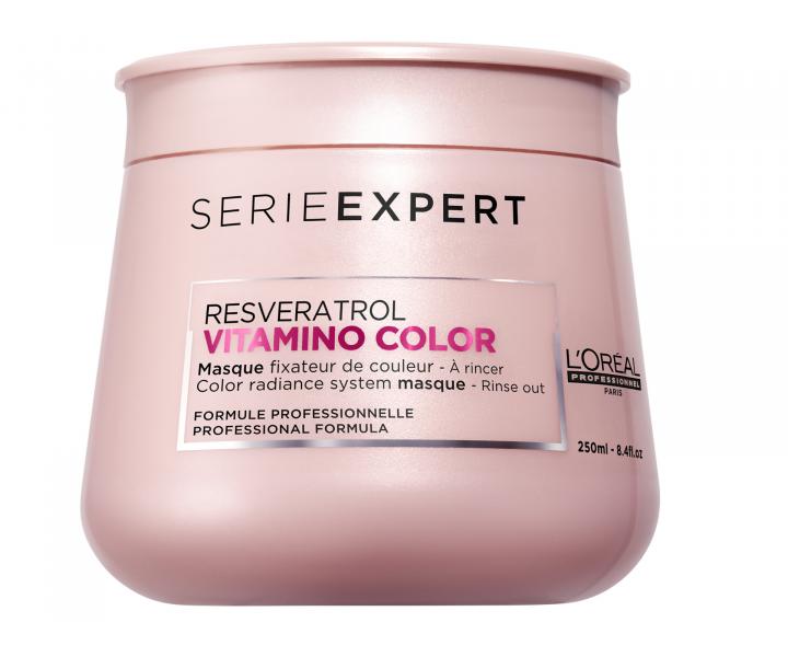 Maska pre iariv farbu vlasov Loral Vitamino Color Resveratrol - 250 ml
