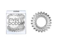 Špirálová gumička do vlasov Invisibobble Crystal Clear - priehľadná