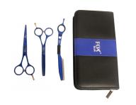 Sada kadernckych nonc Fox Color Blue 5,5" + britva - modr