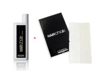 Make-up na vlasy HAIRCHALK Black Tie + zadarmo aplik�tor