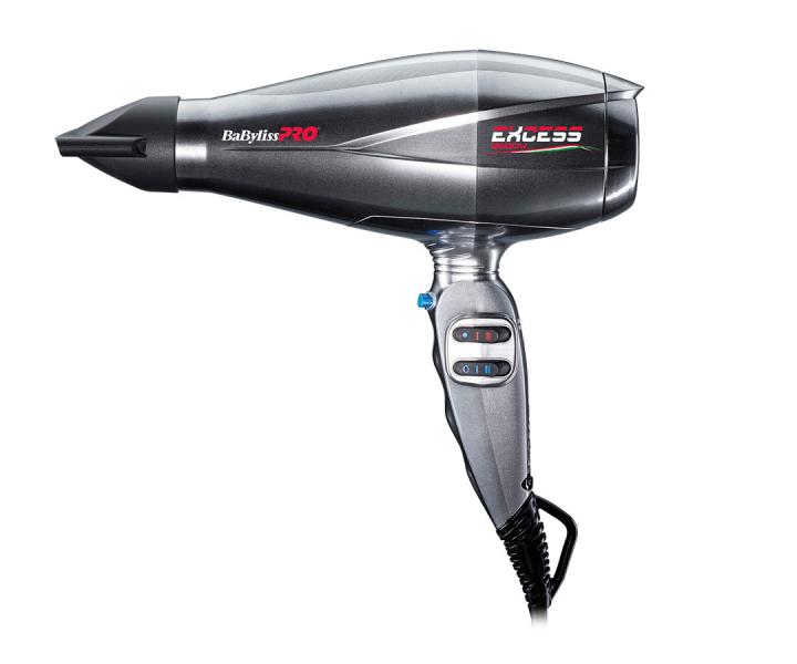 Fn na vlasy BaByliss Pro Excess - 2600 W, siv