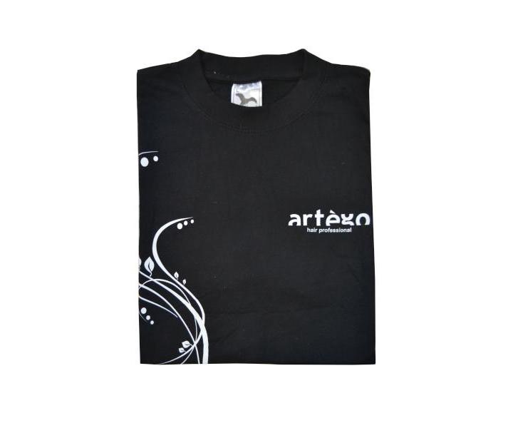 Artego Bavlnen� tri�ko s kr�tkym ruk�vom - �ierne, vel.L (bonus)