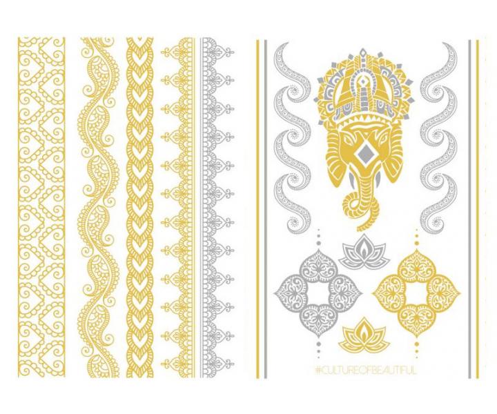 Condition Culture Tassel Tattoos TAKE ME TO GOA - perk na telo