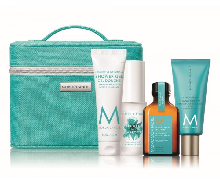 Dar�ekov� sada pre starostlivos� o telo a vlasy Moroccanoil Body + kozmetick� ta�ka zadarmo