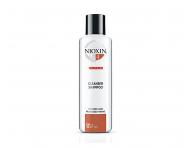 ampn pre silne rednce farben vlasy Nioxin System 4 Cleanser Shampoo - 300 ml