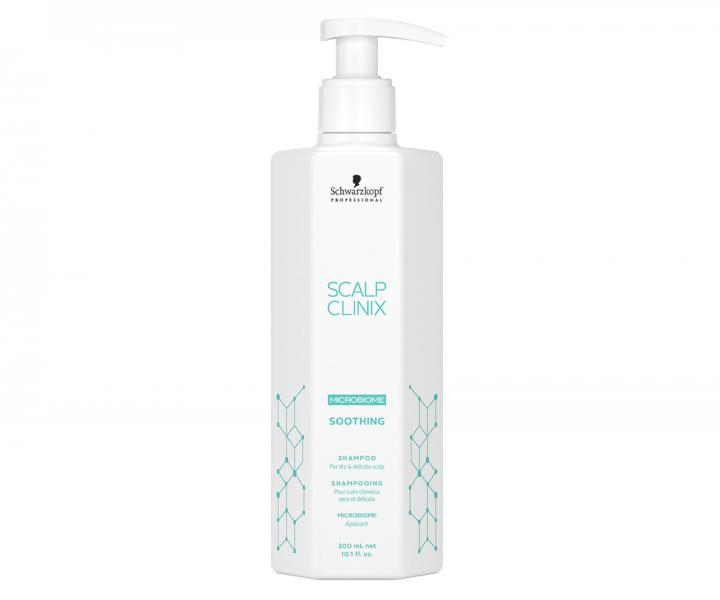 Upokojujci ampn Schwarzkopf Professional Scalp Clinix Smoothing Shampoo - 300 ml
