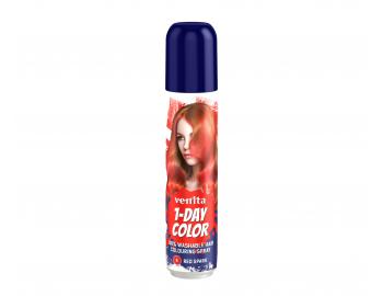 Farebný sprej na vlasy Venita 1-Day Color Red Spark - 50 ml, iskrivo červená