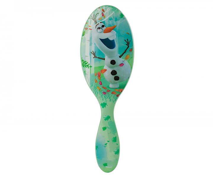 Kefa na rozesvanie vlasov Wet Brush Original Detangler Frozen II Olaf - pastelovo zelen