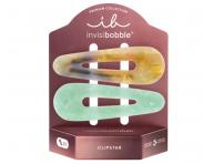 Ozdobn� klipsy do vlasov Invisibobble Clipstar Premium Rainbow Carousel - 2 ks