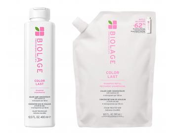 �amp�n pre farben� vlasy Biolage Color Last Shampoo 400 ml + n�hradn� n�pl� 500 ml