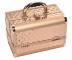 Profesionlny kozmetick kufor Sibel - rose gold - II. akos, povrchov chyby