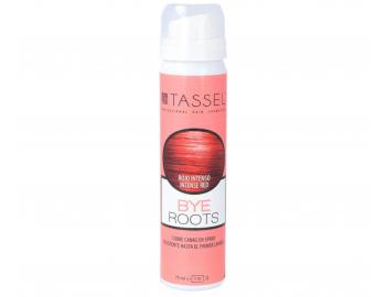Sprej na zakrytie odrastov Tassel Cosmetics Bye Roots - 75 ml, intenzvny erven