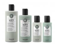 Sada pre hydrat�ciu such�ch vlasov s arganov�m olejom Maria Nila True Soft + �amp�n 100 ml a kondicion�r 100 ml zadarmo