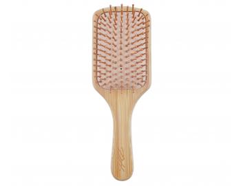 Bambusová masážna kefa na vlasy Detail - Hair style Bamboo Brush - 24,5 x 8,2 cm