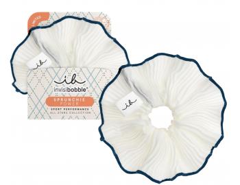 Ozdobn� �pir�lov� gumi�ka Invisibobble Sprunchia Power All Stars Match Point - biela