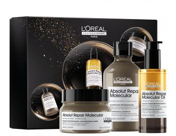 Dar�ekov� sada pre po�koden� vlasy Lor�al Professionnel Serie Expert Absolut Repair Molecular Trio