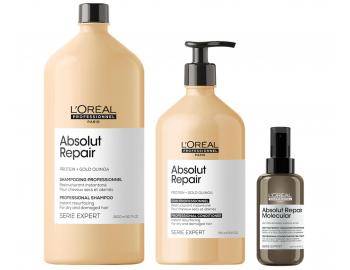 Sada pre such� a po�koden� vlasy Lor�al Professionnel Serie Expert Absolut Repair + pr�pravn� starostlivos� 100 ml zadarmo