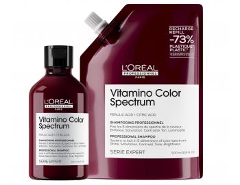 �amp�n pre farben� vlasy Lor�al Professionnel Serie Expert Vitamino Color Spectrum - 300 ml + n�hradn� n�pl� - 500 ml