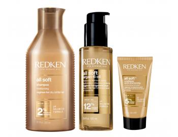 Sada pre such� a krehk� vlasy Redken All Soft + kondicion�r 50 ml zadarmo