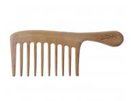 Bambusov hrebe na vlnit, kuerav a afro vlasy Detail - Hair style - 10 x 25,5 cm
