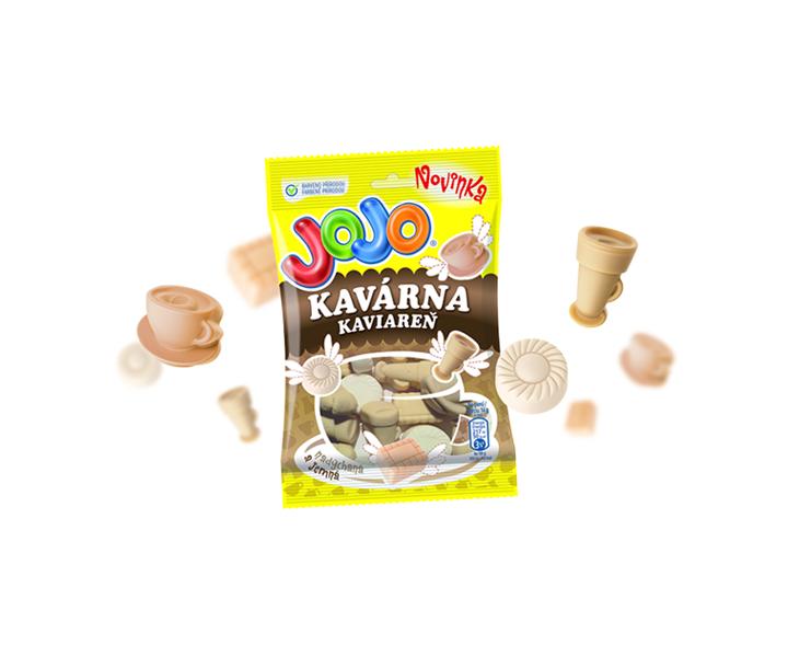 Gumov cukrky Jojo Kaviare - 80 g (bonus)
