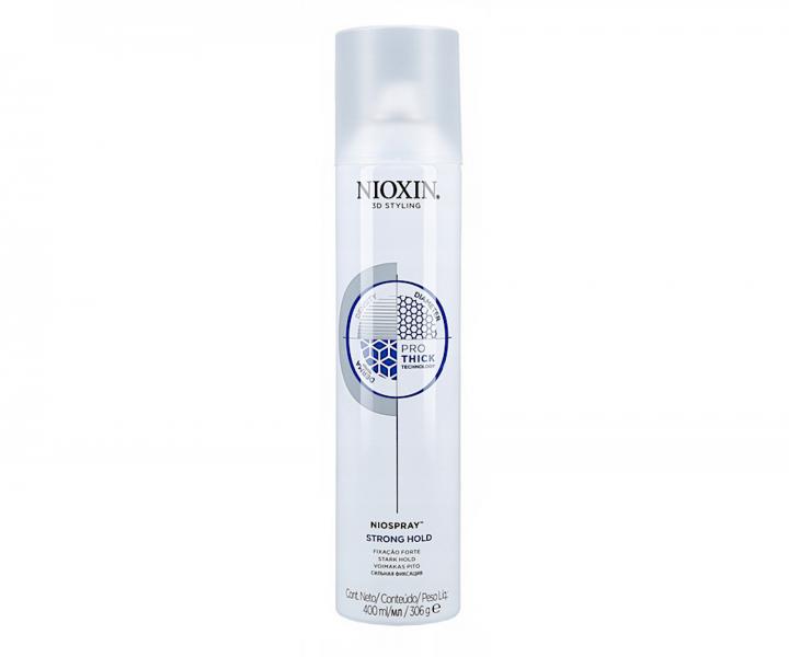 Lak pre redn�ce vlasy so silnou fix�ciou Nioxin 3D Styling Niospray Strong Hold - 400 ml