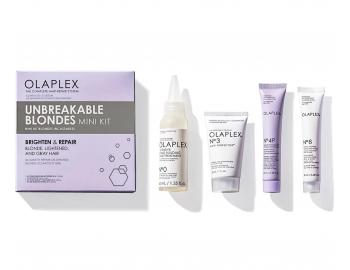 Darekov sada na regenerciu blond vlasov Olaplex Unbreakable Blondes Mini Kit